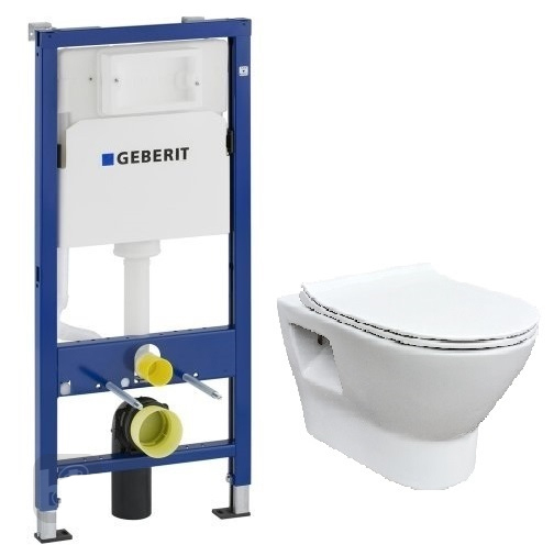 Инсталляции и монтаж Унитаз с Инсталляцией Rozzy Jenori Feel RJ4545 + 458.103.00.1 Rimless с Сиденьем фото 11