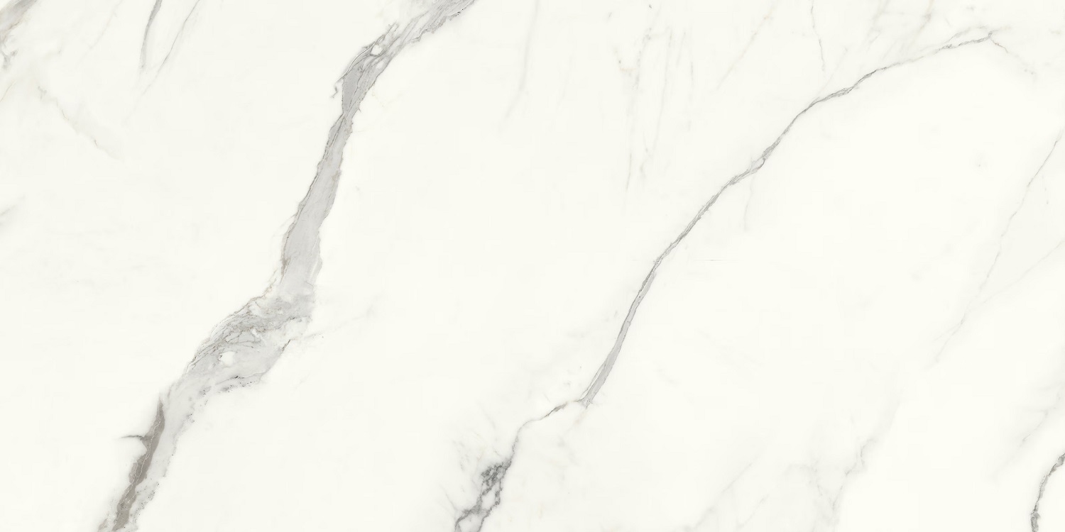 Керамогранит Плитка Porcelanosa Aria White Polished 01 Polished Rett 100332387 1200х2700х6 фото 1