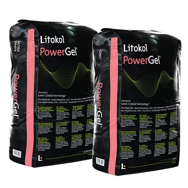 Клей для плитки Клей для Плитки Litokol K55 20 кг Power Gel Серый PWRGG0020 фото 27