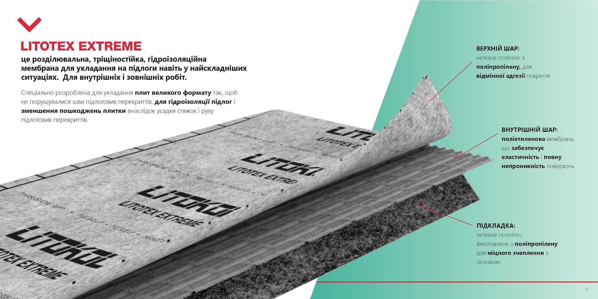 Гидроизоляция Мембрана Litokol Litotex Extreme LMDSXT15 фото 17 Гидроизоляция Мембрана Litokol Litotex Extreme LMDSXT15 фото 16
