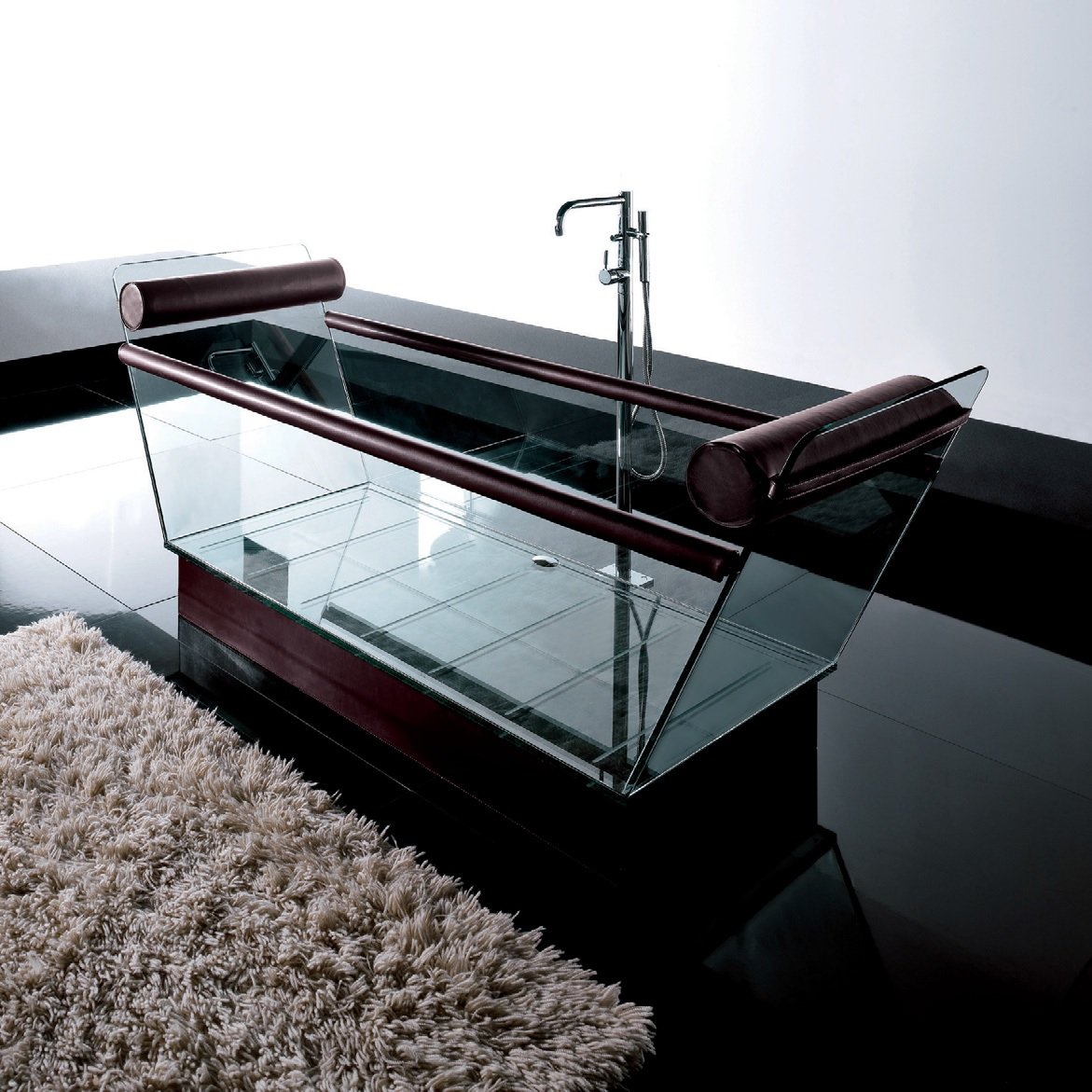 Стеклянные ванны купить спб. Ванна gruppo Treesse Milo v0920 стекло. Стеклянная ванна прозрачная. Ванна с прозрачной стенкой. Ванна со стеклом.