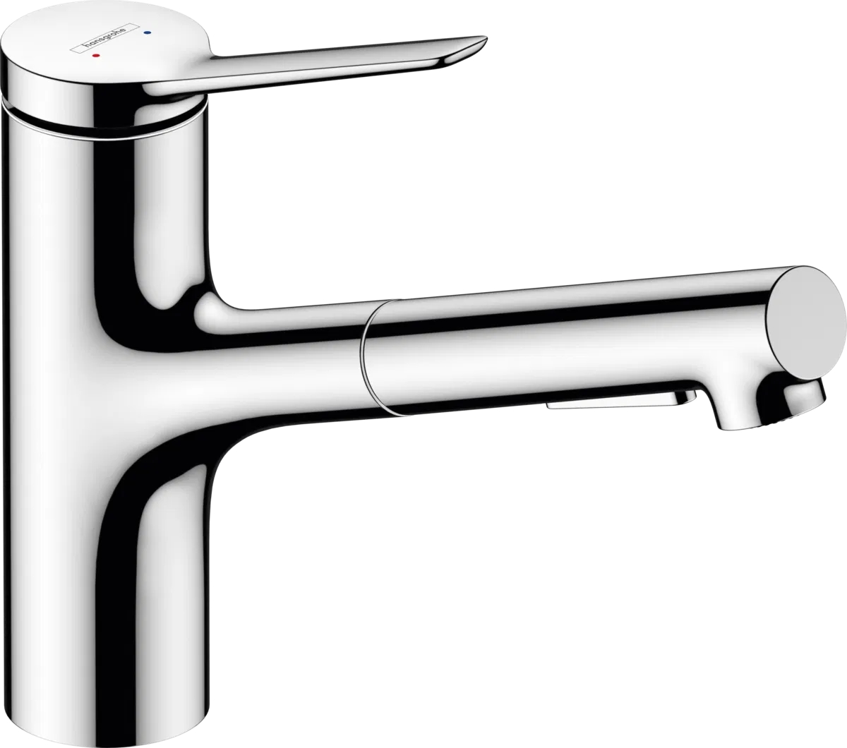 Смесители Змішувач Hansgrohe Zesis M33 з Витяжним Душем для Кухонної Мийки, Хром 74800000 фото 5