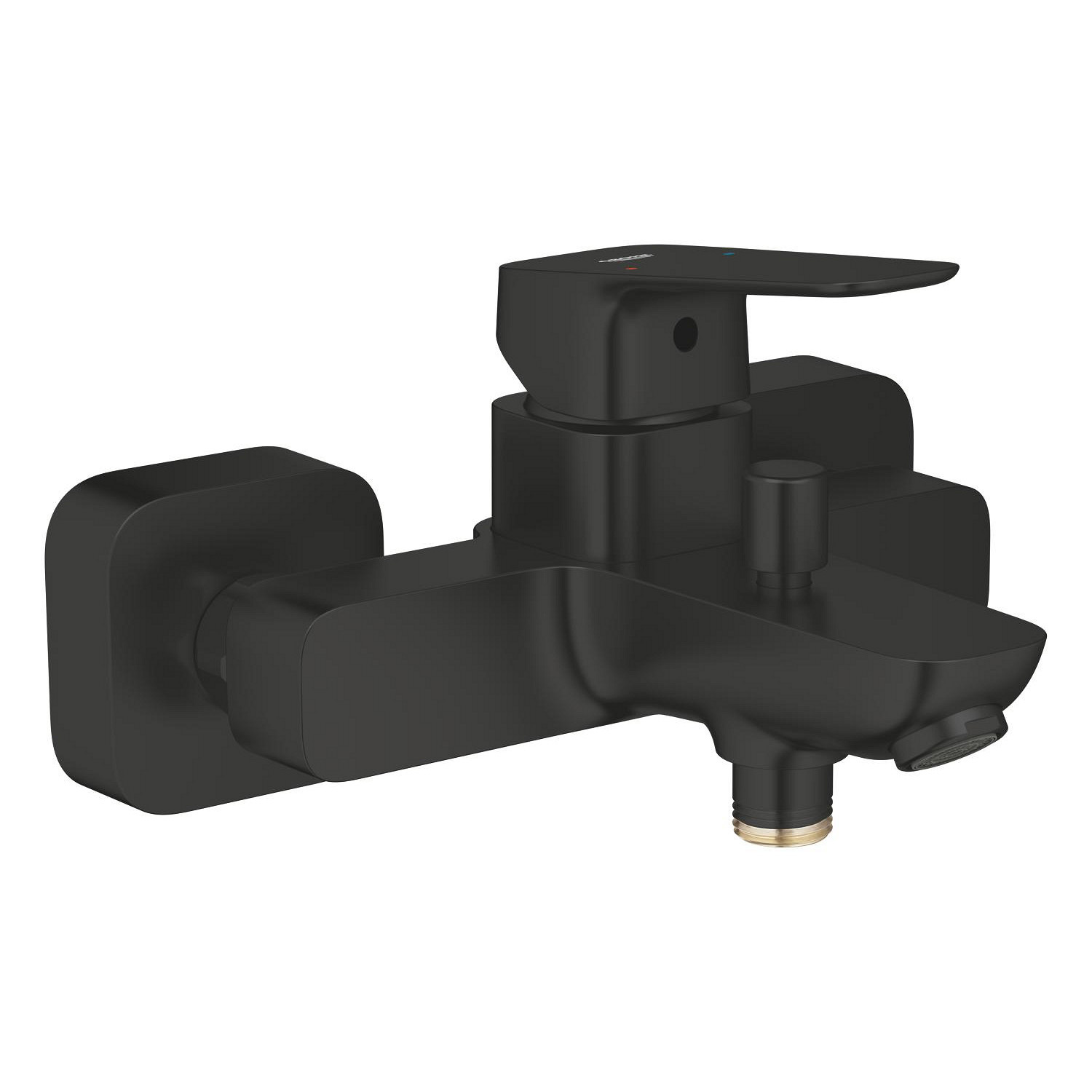 Grohe Смеситель однорычажный для ванны GROHE Cubeo, матовый черный (1018132430) — купить в Алматы