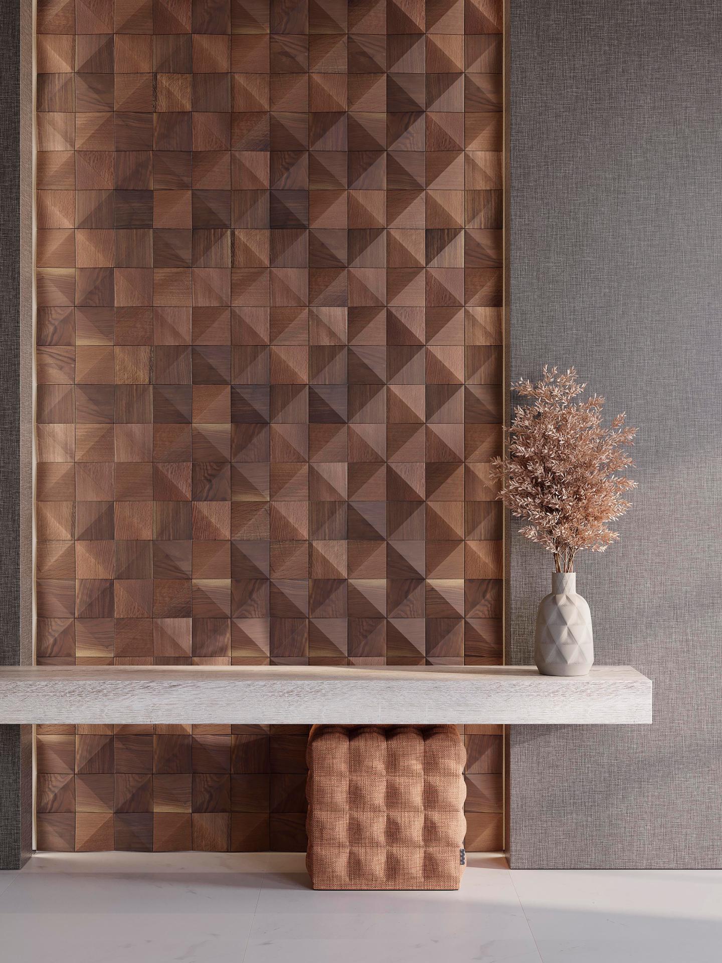 Плитка Lantic Colonial Wood Tetra Walnut Matt 200Х400Х5-15