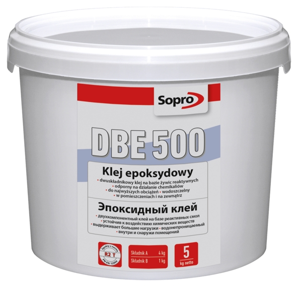 Клей для плитки Клей Sopro Dbe 500 Klej Epoksydowy Епоксидний 500/5 5 Kg фото 9