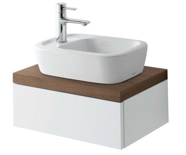 Мебель для ванной комнаты Тумба для Раковини Toto TOT-FU10382U 50Х35Х21 см Nc-S Колір: Wenge фото 5