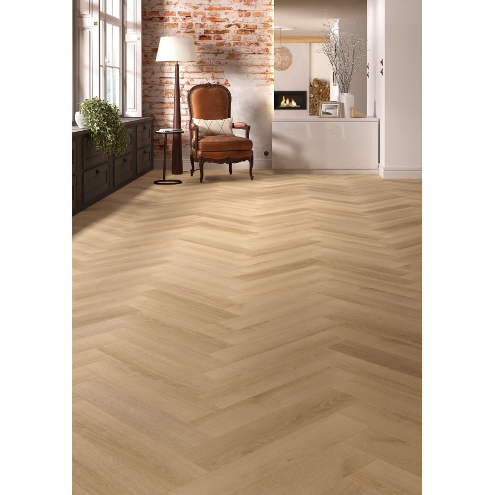 Ламинат Ламинат Alsapan Solid Plus Baton Rompu Дуб Горжиновый BR 466 4V 33кл 644х143х12 фото 1