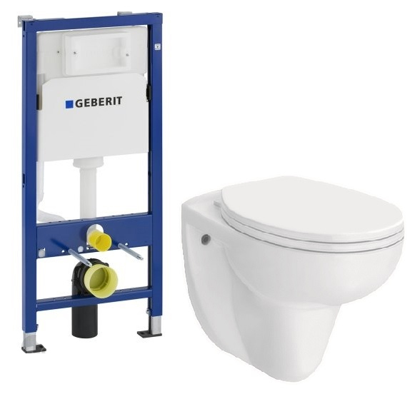 Инсталляции и монтаж Унитаз с Инсталляцией Rozzy Jenori Fly RJ3119 + 458.103.00.1 Rimless с Сиденьем фото 11