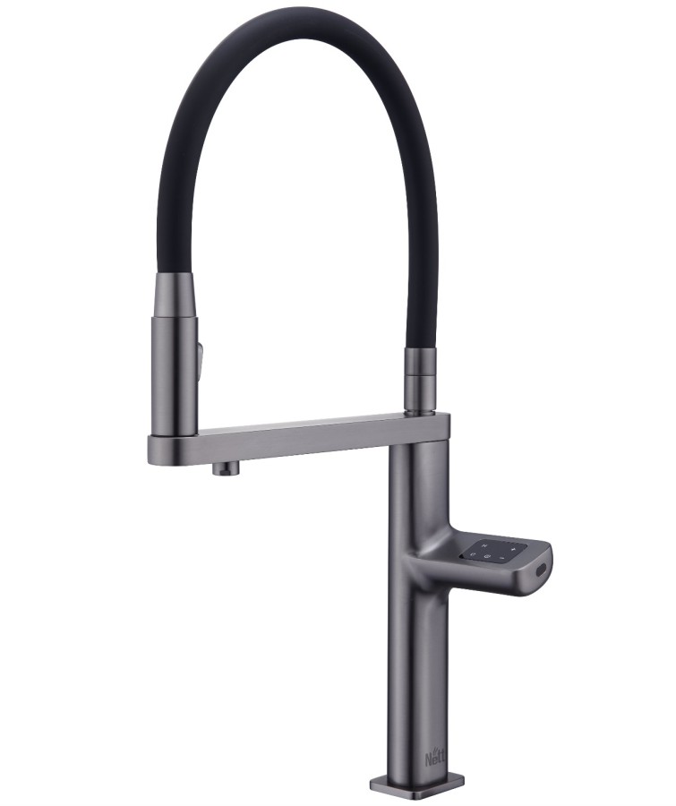 Смесители Смеситель Nett AG-43 Графитовый для Кухни Сенсорный с Фильтрованной Водой фото 17
