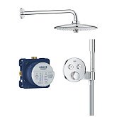 Купить Grohe Grohtherm Smartcontrol Скрытая Душевая Система с Euphoria 260 34867000