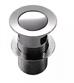 Pp280Stribro Клапан Донний Pop-Up, Хром фото