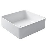 Купить Раковина Devit Quadra 1511132 Тонкостенная 400х400х145