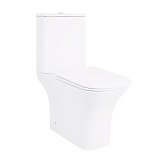 Купити Унітаз-компакт Qtap Presto Quadro Безободковий з Сидінням Soft-Close QT24221215AW