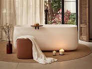 Ванна Duna Matt White 160x75x55 фото