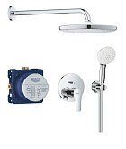 Купить Grohe Eurosmart OHM 25288000 Душевая Система На 2 Выхода Круглая 250