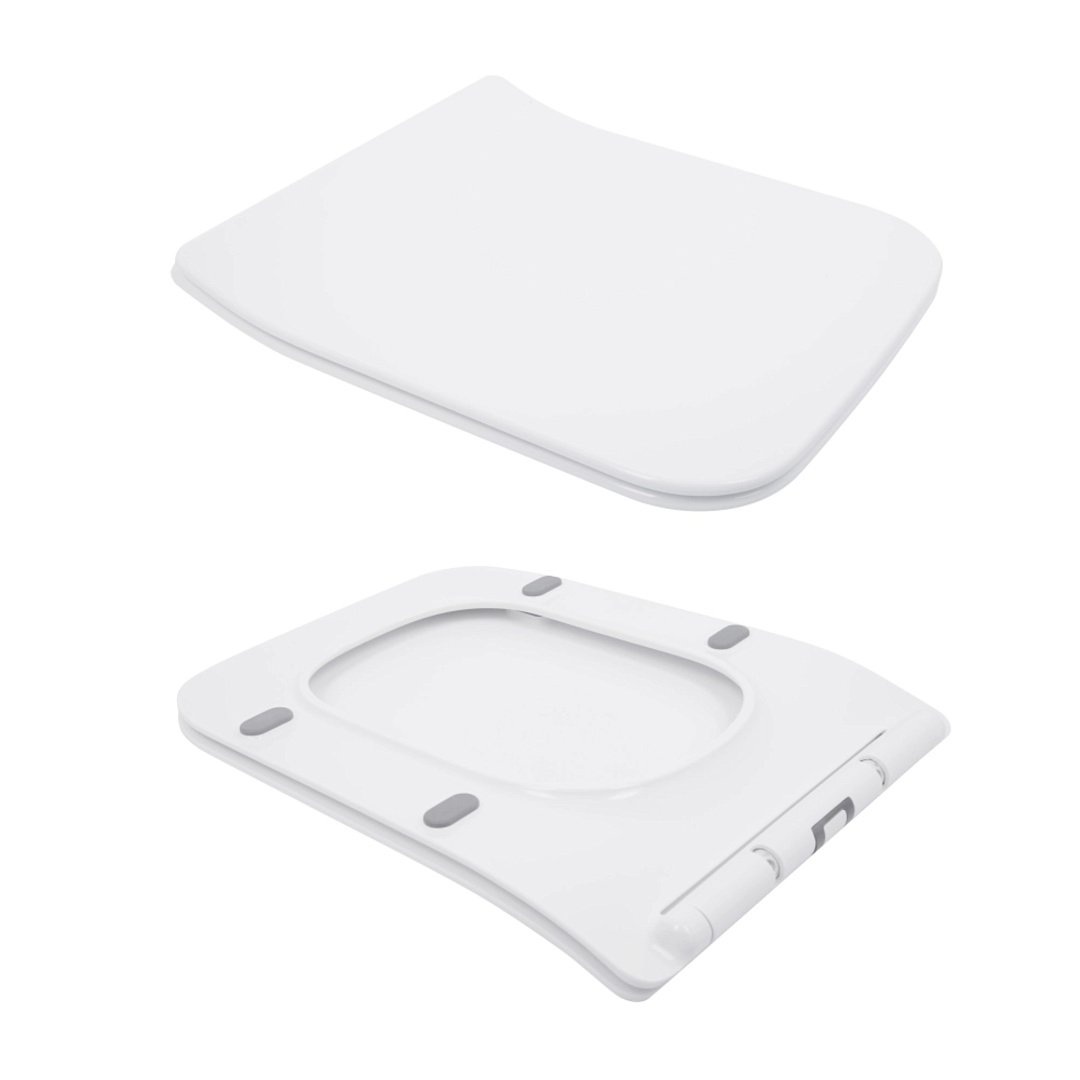 Унитазы Унитаз-компакт Qtap Crow Eco Безободковый с Сиденьем Soft-Close QTCRO27W48750 фото 31