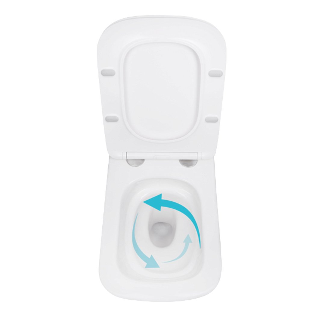 Унитазы Унитаз Подвесной Qtap Tern С Сиденьем Soft-Close QT17332303ASW фото 29