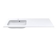 Купить Умывальник Miraggio Della 1200 L Matt 913 1200х451х134