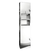 Купити Диспенсер для Паперових Рушників з Відром для Сміття Bemeta 113103052 Нержавіюча Сталь, Полірована