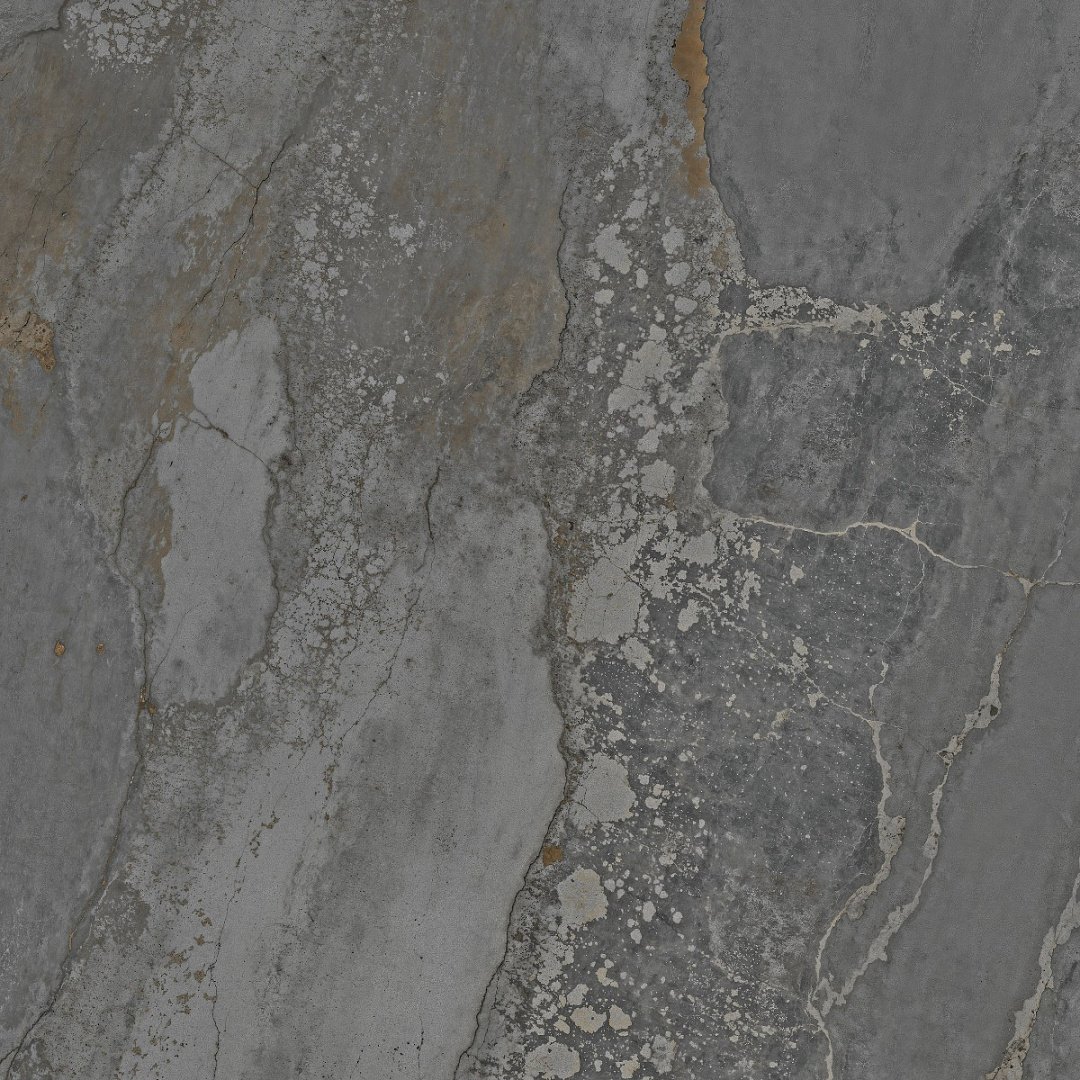 Керамогранит Плитка Fanal Planet Dark Metal Soft 1200x1200x9 фото 1