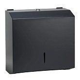 Купити Диспенсер для Паперових Рушників Bemeta 113103030 245 мм, Нержавіюча Сталь, Чорний