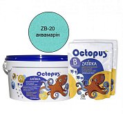 Купить Строительную химию Octopus ZA-25 ZB-20 (2,5кг) Аквамарин, Затирка Эпоксидная Двухкомпонентная (Компонент А+B)