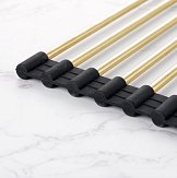 Коврик Нержавеющий Золотой для Мойки Nett Kg-19(37) фото