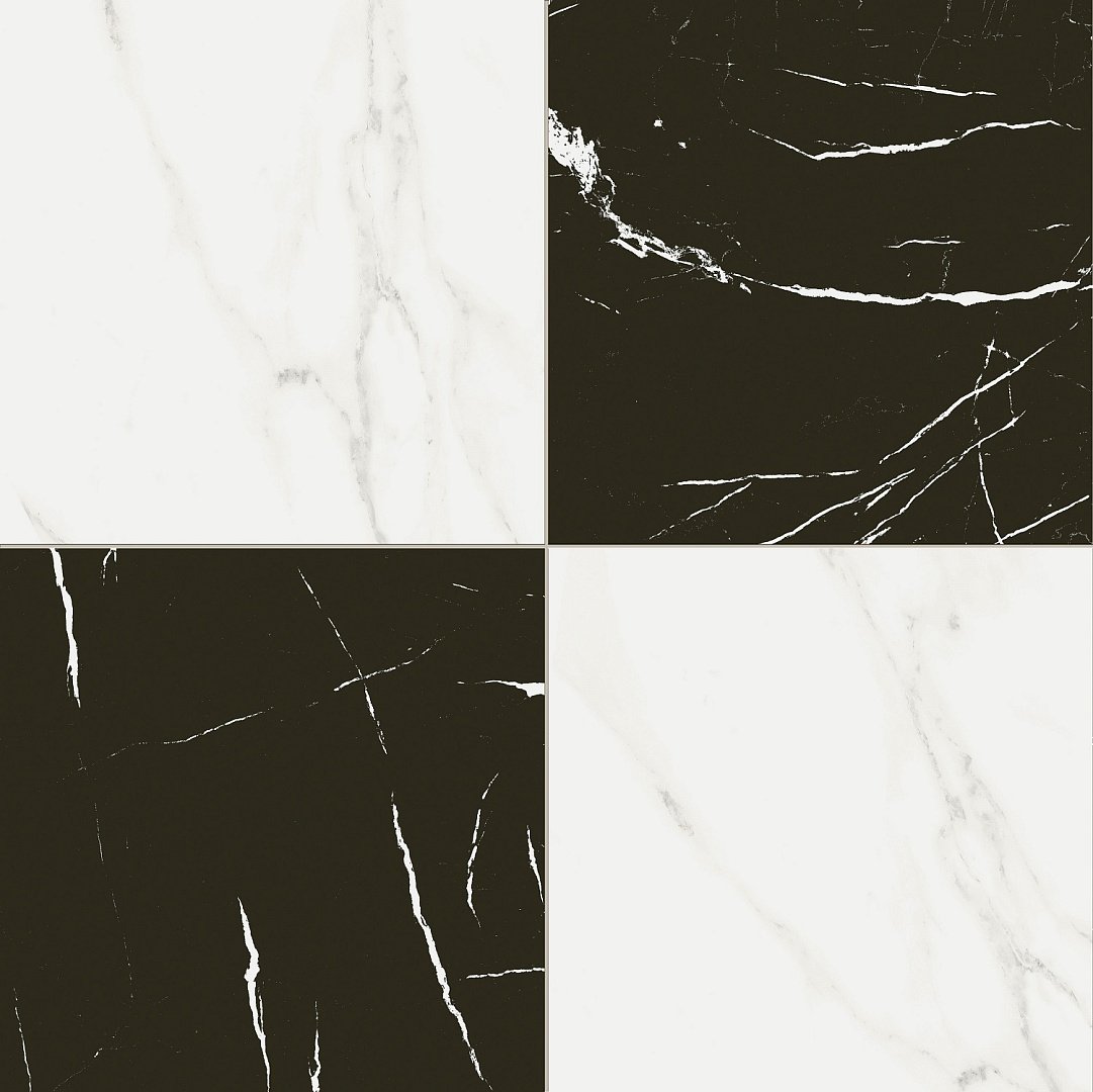 Керамогранит Плитка Almera Ceramica Chess Marquina 440x440x8 фото 1