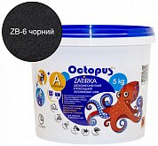 Купить Строительную химию Octopus ZA-50 ZB-6 (5кг) Черный, Затирка Эпоксидная Двухкомпонентная (Компонент А+B)