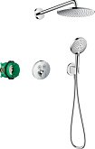 Купити Душова Система Hansgrohe Raindance S 240 з Термостатом Powderrain 27951000 Хром