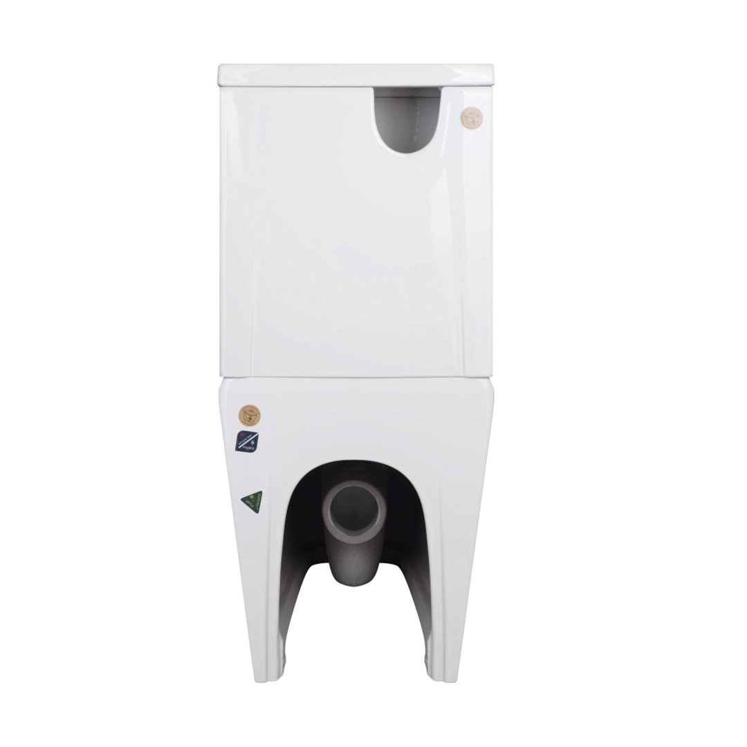Унитазы Унитаз-компакт Qtap Crow Eco Безободковый с Сиденьем Soft-Close QTCRO27W48750 фото 29