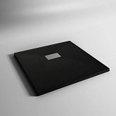 Душовий Піддон Weston 1000х1000х32 Графіт фото