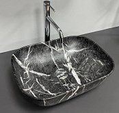 Купить Умывальник (Раковина) VBI Ravenna Black Opal Matt Накладной VBI-011233