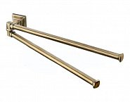 Держатель полотенец двойной Colombo Design Portofino B3212 бронза фото