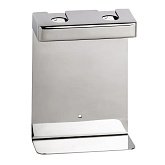 Купити Подвійний Тримач для Дозатора Мила Bemeta 146109461 Квадратний, Полірований до Комплектації Пластиковими Пляшками, Нержавіюча Сталь