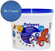 Купить Строительную химию Octopus ZA-50 ZB-17 (5кг) Синий, Затирка Эпоксидная Двухкомпонентная (Компонент А+B)