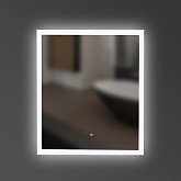 Купить Зеркало Devit Art 6032160 600X700 Прямоугольное, с Тачсенсором и Led Подсветкой
