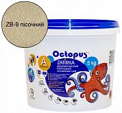 Купить Строительную химию Octopus ZA-50 ZB-09 (5кг) Песочный, Затирка Эпоксидная Двухкомпонентная (Компонент А+B)