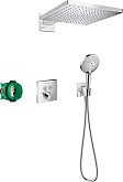 Купить Душевая Система Hansgrohe Raindance E 300 с Термостатом 27952000 Хром