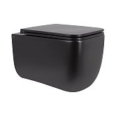 Купити Унітаз Підвісний Qtap Gemini Безободковий з Сидінням Soft-Close QT2533076EUQMB