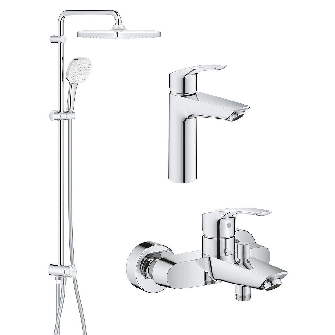 Смесители Grohe Набор Смесителей Eurosmart 3 в 1 для Ванны Ua123246R1 фото 25