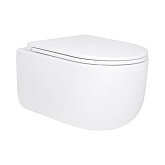 Купити Унітаз Підвісний Qtap Taurus Безободковий з Сидінням Soft-Close QT2433084EUQW