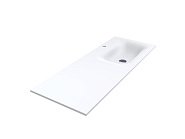 Купить Умывальник Miraggio Jessel 1200 R Matt 2280 1200х450х124