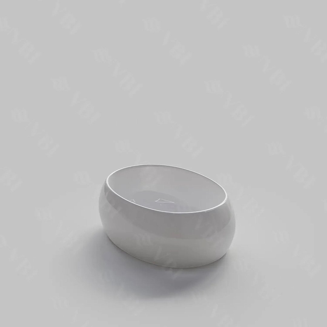 Раковины Умывальник (Раковина) VBI Veneto S White Накладной VBI-012801 фото 1