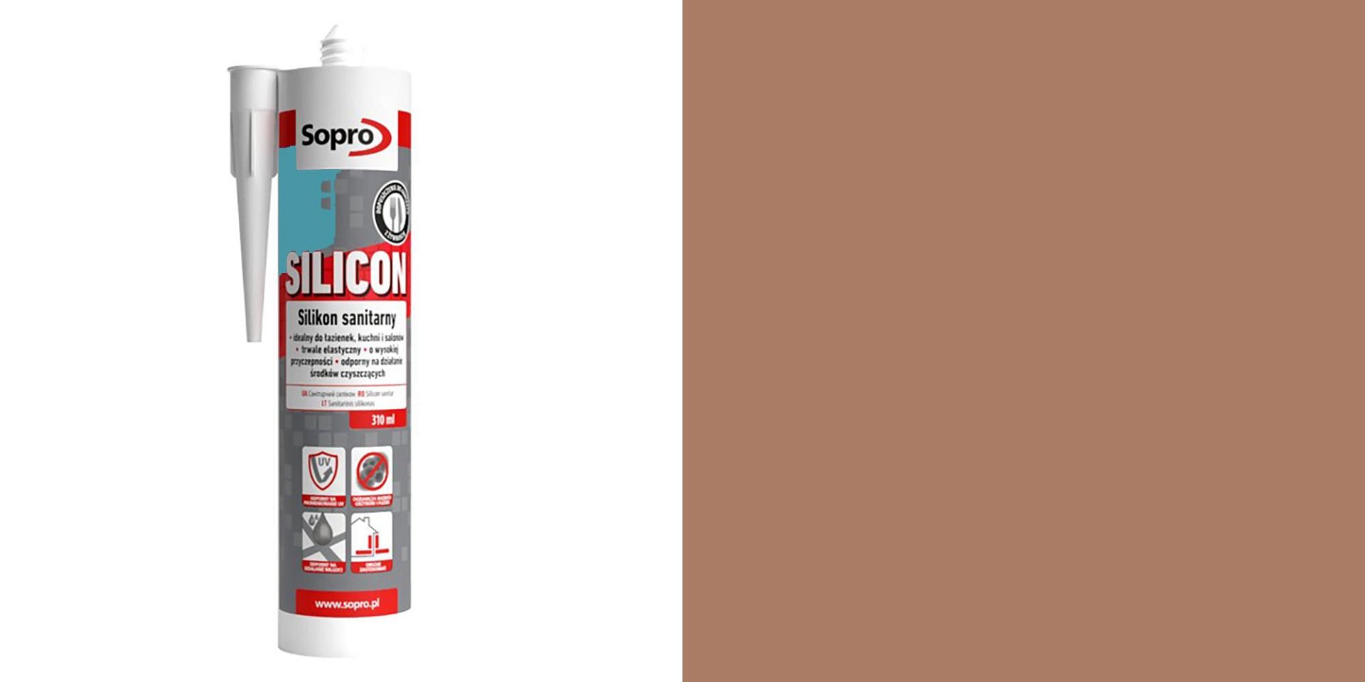 Герметики Силикон Sopro Silikon Braz 52 065 310 ml фото 9