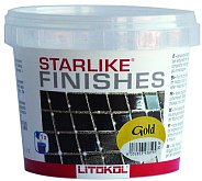 Купить Строительную химию Добавка Базовые Цвета Litokol Starlike Gold Strgld0030 Для Получения Эффекта Блестящей Золотой Крошки На 1 Кг 30 Гр