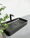 Купить Умывальник (Раковина) VBI Triest Black Matt Накладной VBI-012701