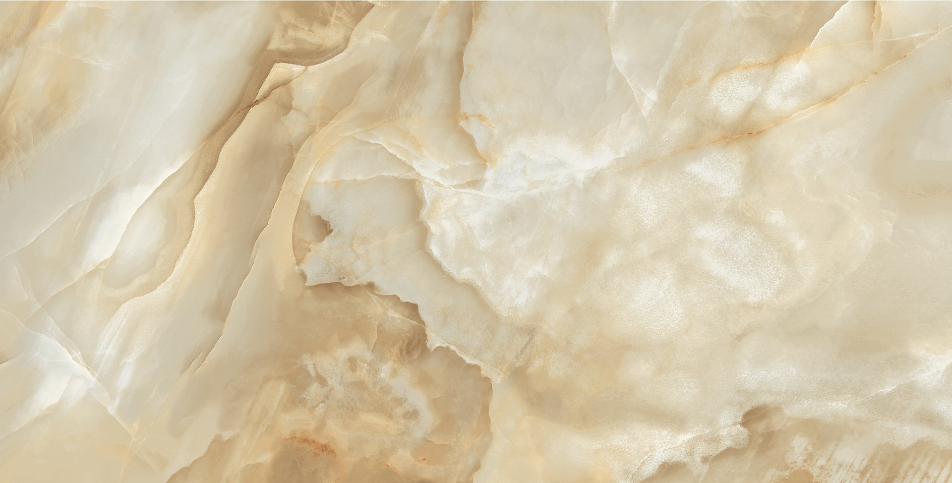 Керамогранит Плитка Cerama Market Onyx Gold Grande Glossy Rett 600х1200х9 фото 1