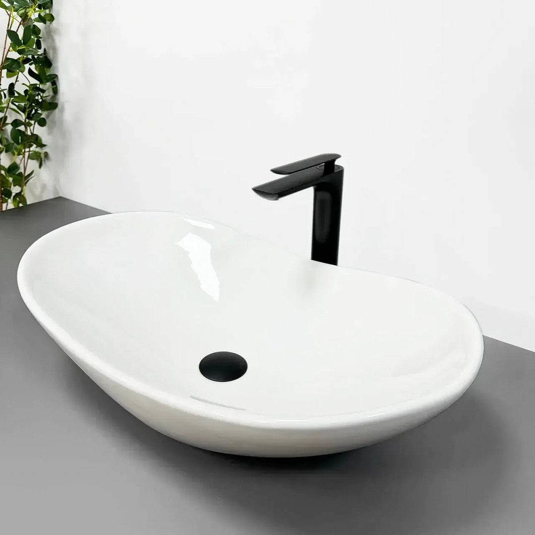 Раковины Умывальник (Раковина) VBI Turin White Накладной VBI-011500 фото 1
