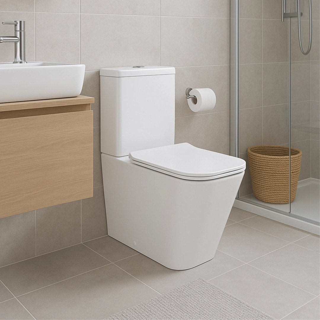 Унитазы Унитаз-компакт Qtap Crow Eco Безободковый с Сиденьем Soft-Close QTCRO27W48750 фото 39